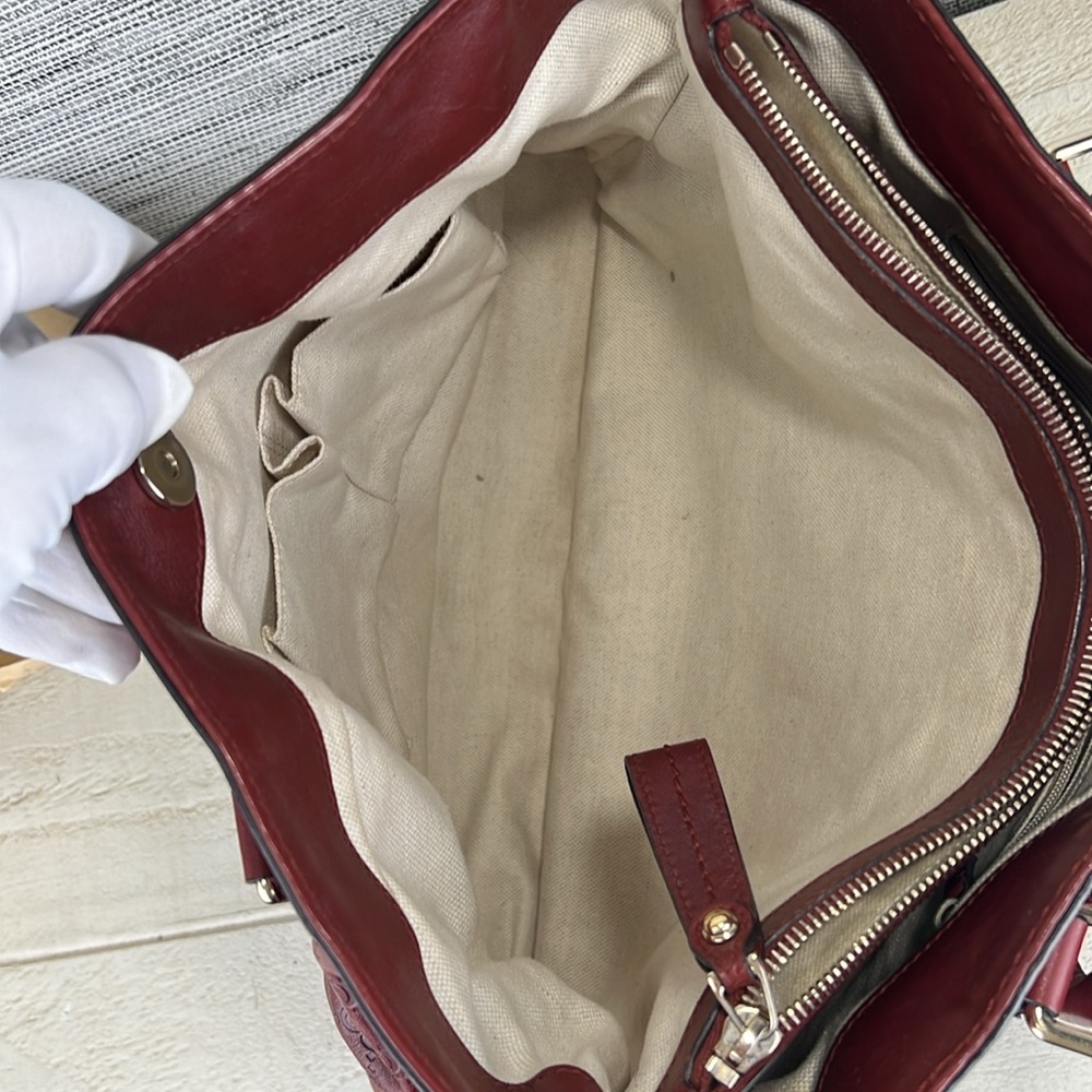 Gucci Sukey Top Handle Tote Guccissima Leather Medium - Picture 11 of 16